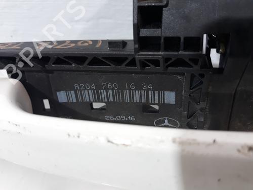 Rear right exterior door handle MERCEDES-BENZ A-CLASS (W176)  | BP12496408C130 