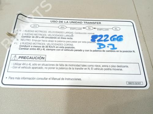 Zonneklep links NISSAN TERRANO II (R20) 2.7 TDi 4WD | BP20169758I1 