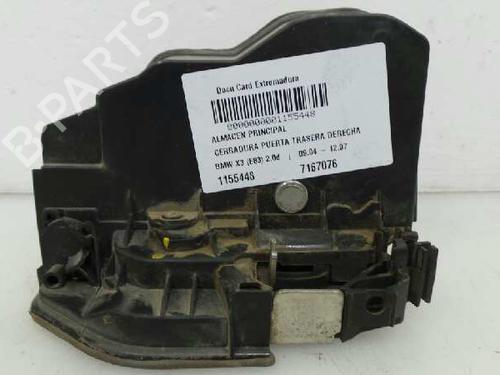Rear right lock BMW X3 (E83) 2.0 d | BP4752962C99 