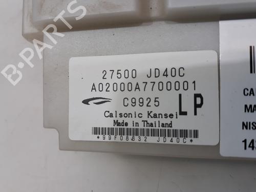 Climate control NISSAN QASHQAI / QASHQAI +2 I (J10, NJ10, JJ10E) 1.6 | BP9977636I5 