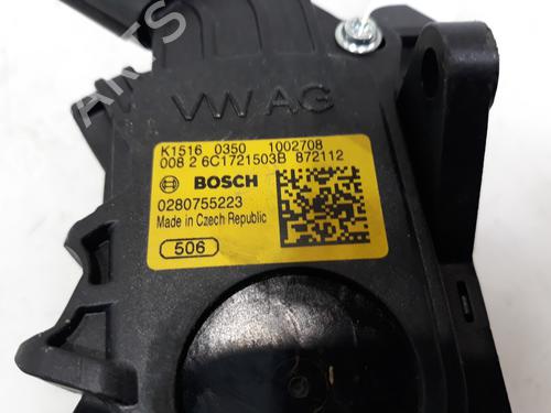 Used Pedal SEAT IBIZA IV (6J5, 6P1) 1.2 TSI (90 hp) 9541483