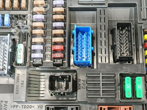 Fuse box CITROËN JUMPY III Van (V_) 2.0 BlueHDi 120 | BP29323470E1 