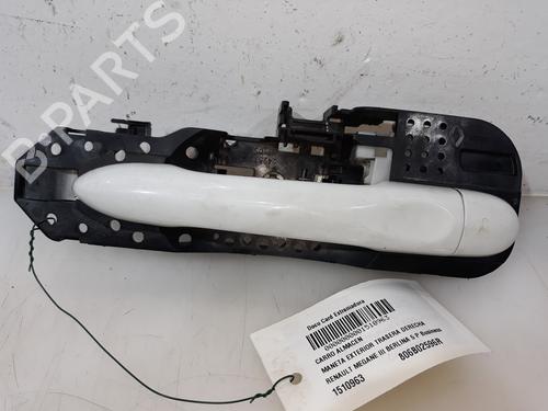 Rear right exterior door handle RENAULT MEGANE III Hatchback (BZ0/1_, B3_) 1.5 dCi (BZ1G, BZ1W, BZ0R) 806B02596R | 806060041R | 806060041R