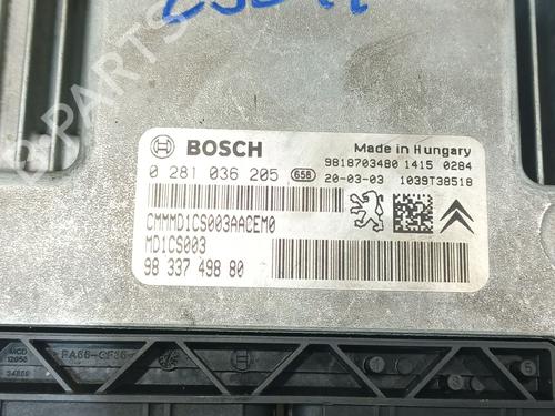 Engine control unit (ECU) PEUGEOT 208 II (UB_, UP_, UW_, UJ_) 1.5 BlueHDI 100 | BP30589652M57