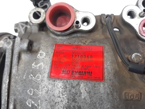 AC compressor MITSUBISHI PAJERO SPORT I (K7_, K9_) 2.5 TD (K94W, K74T) | BP17474148M34 