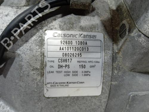 AC compressor NISSAN QASHQAI / QASHQAI +2 I (J10, NJ10, JJ10E) 2.0 All-wheel Drive | BP20150151M34 