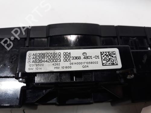 Warning switch MERCEDES-BENZ VITO / MIXTO Van (W639) 122 CDI (639.601, 639.603, 639.605) | BP12120114I22 