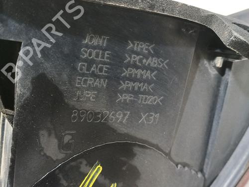 Left taillight CITROËN C5 II (RC_) 2.0 HDi (RCRHRH) | BP30838706C34 