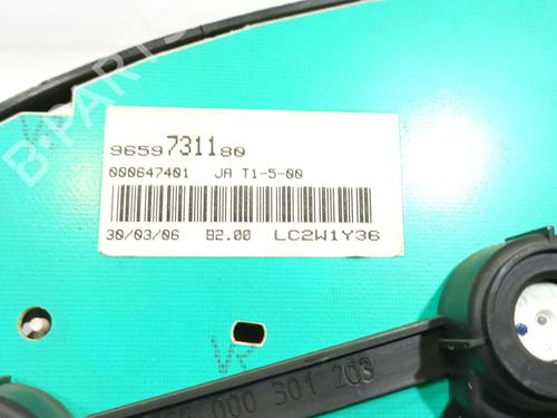 Instrument cluster PEUGEOT 206 CC (2D)  | BP914460C47 