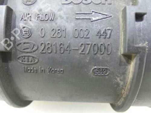 Mass air flow sensor HYUNDAI ELANTRA III Saloon (XD) 2.0 CRDi | BP4635773M95 