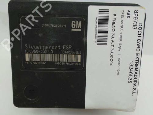 Used ABS pump OPEL ASTRA H (A04) 1.7 CDTI (L48) (100 hp) 323953