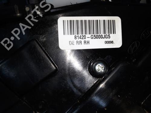 Rear right lock KIA NIRO I (DE) 1.6 GDI Hybrid | BP9767665C99 