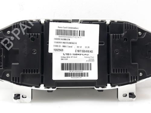 Instrument cluster FORD B-MAX (JK) 1.0 EcoBoost | BP17702799C47 
