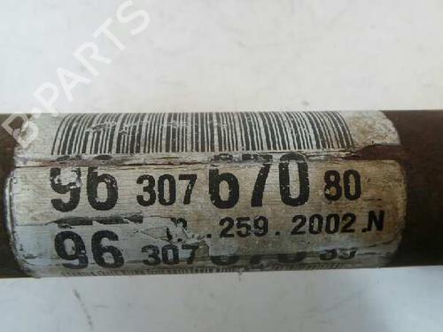 Left front driveshaft PEUGEOT 206 Hatchback (2A/C) 1.4 LPG | BP2836647M38 