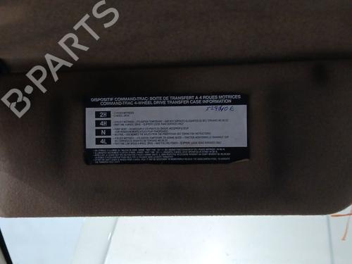 Used Left sun visor Left sun visor JEEP CHEROKEE (XJ) 2.1 TD (87 hp) 34276164 34276164