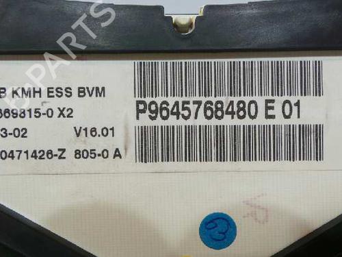 Instrument cluster PEUGEOT 307 SW (3H) 1.6 16V | BP341543C47 