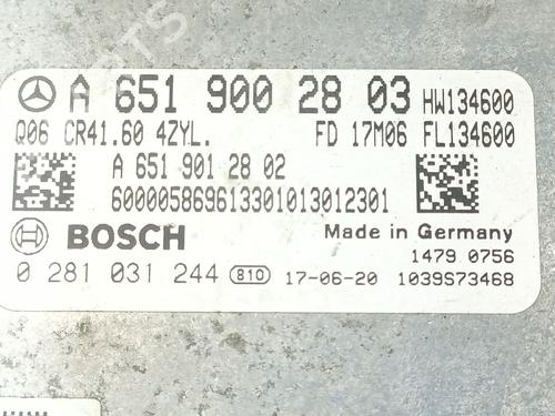 Engine control unit (ECU) MERCEDES-BENZ VITO Tourer (W447)  | BP27334979M57 
