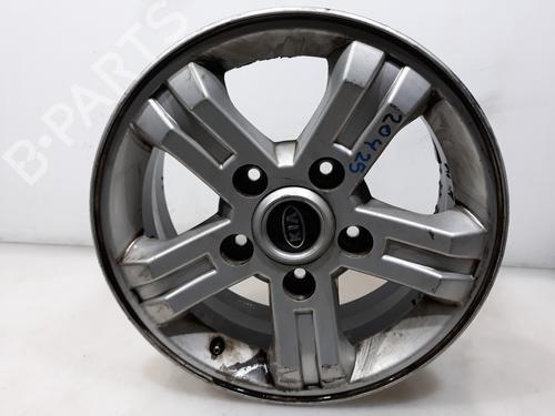 Used Rim KIA SORENTO I (JC) 2.5 CRDi 4WD (140 hp) 6312404