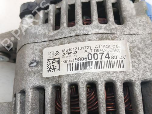 Alternator CITROËN C3 II (SC_) 1.0 VTi 68 | BP40020866M7 - Image 7