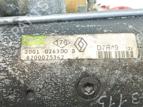 Startmotor RENAULT LAGUNA II (BG0/1_)  | BP25482993M8 