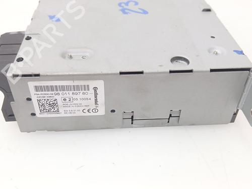 Radio CITROËN C4 II (NC_) 1.6 VTi 120 (NC5FS0, NC5FS9) | BP28126579E6 