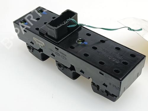 Left front window switch KIA SPORTAGE II (JE_, KM_) 2.0 i 16V | BP24627681I27 