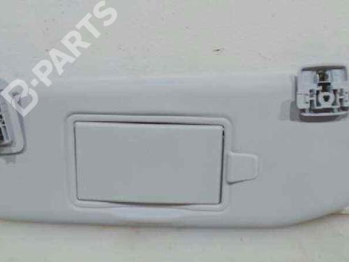 Used Left sun visor Left sun visor PEUGEOT 208 I (CA_, CC_) 1.2 VTI 82 (82 hp) 4647612 4647612