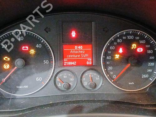 Used Instrument cluster VW GOLF PLUS V (5M1, 521) 1.9 TDI (105 hp) 25383067