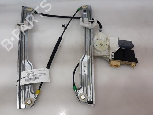 Used Front right window mechanism CITROËN C5 II (RC_) 2.0 16V (RCRFJB, RCRFJC) (140 hp) 7654031