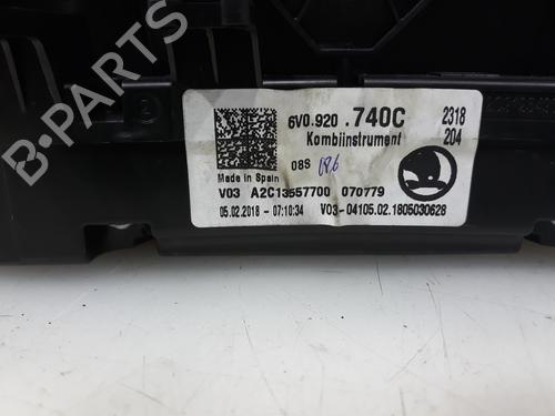 Instrument cluster SKODA FABIA III (NJ3)  | BP12091316C47 