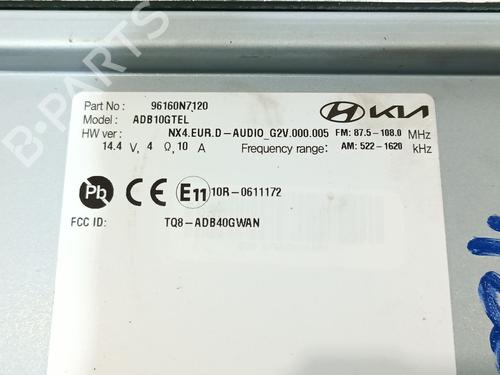 Radio HYUNDAI TUCSON (NX4E, NX4A) 1.6 T-GDi | BP32240453E6