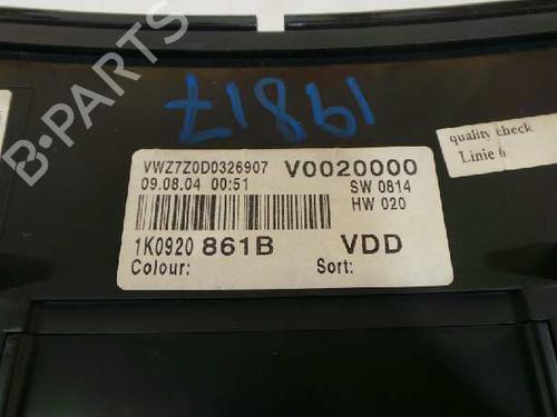 Instrument cluster VW GOLF V (1K1) 2.0 TDI 16V | BP4730709C47 