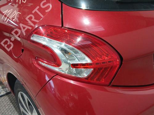 Used Left taillight PEUGEOT 208 I (CA_, CC_) 1.4 HDi (68 hp) 32298363