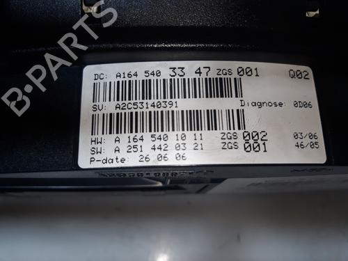 Instrument cluster MERCEDES-BENZ M-CLASS (W164) ML 420 CDI 4-matic (164.128) | BP11035417C47 