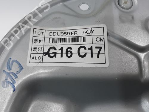 Front right window mechanism HYUNDAI SANTA FÉ II (CM) 2.2 CRDi GLS | BP17484949C23 