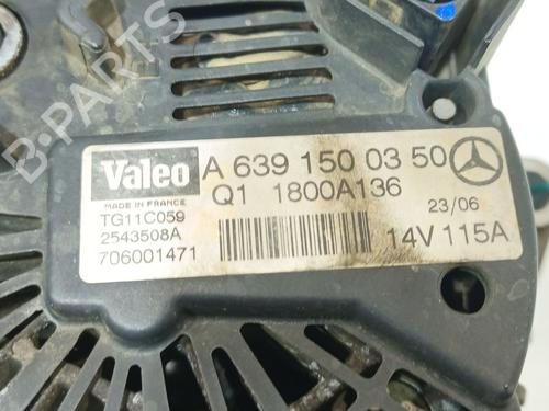 Alternator MITSUBISHI COLT VI (Z3_A, Z2_A) 1.5 DI-D (Z39A) | BP31310071M7 