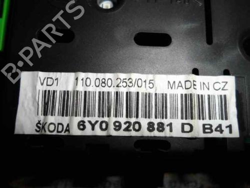 Instrument cluster SKODA FABIA I (6Y2)  | BP199771C47 