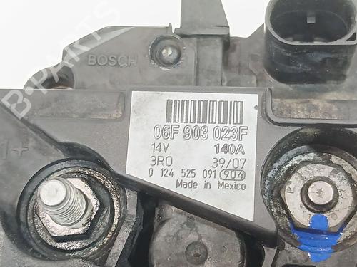 Alternator VW JETTA III (1K2) 2.0 TDI | BP33845005M7  - Image 8