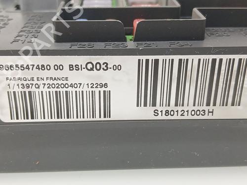 Fuse box CITROËN C4 II (NC_) 1.6 VTi 120 (NC5FS0, NC5FS9) | BP28126576E1 