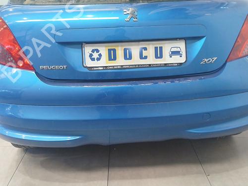Used Rear bumper Rear bumper PEUGEOT 207 (WA_, WC_) 1.4 (75 hp) 39715696 39715696