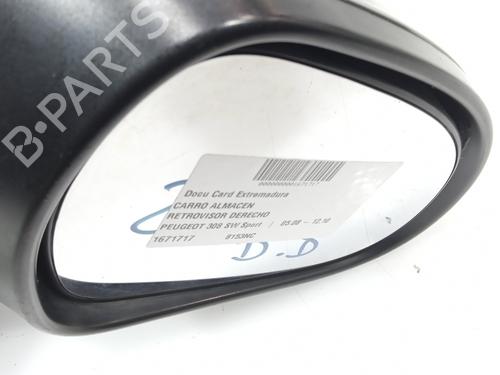 Right mirror PEUGEOT 308 SW I (4E_, 4H_) 1.6 16V | BP22405246C27 