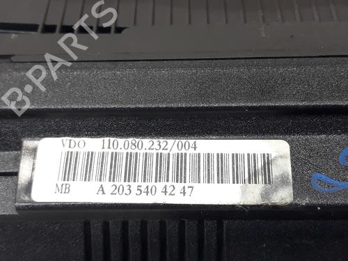 Instrument cluster MERCEDES-BENZ C-CLASS Coupe (CL203) C 220 CDI (203.708) | BP17917693C47 