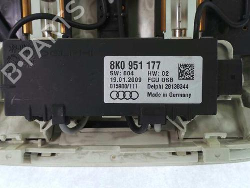 Interior roof light AUDI Q5 (8RB) 2.0 TDI quattro | BP7423599I8