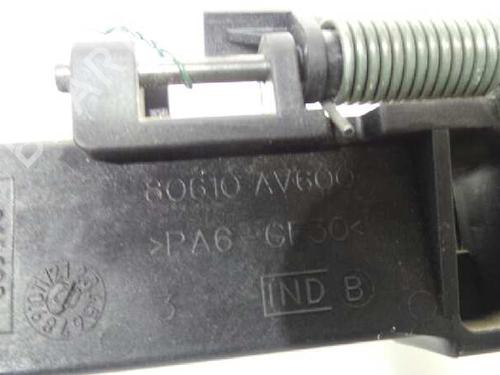 Rear right exterior door handle NISSAN PRIMERA (P12) 2.0 | BP2322767C130