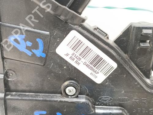 Rear right lock KIA OPTIMA (JF) 1.7 CRDi | BP32020281C99