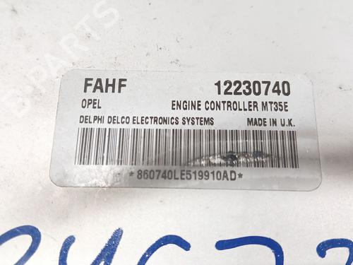 Engine control unit (ECU) OPEL ASTRA H (A04) 1.6 (L48) | BP40221036M57 - Image 5