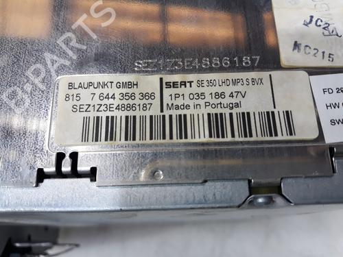 Radio SEAT LEON (1P1) 1.9 TDI | BP12119907E6 