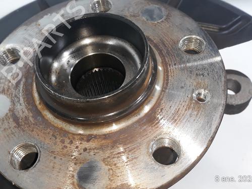 Right front steering knuckle VW GOLF V (1K1) 1.9 TDI | BP16439186M26 