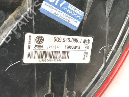 Left taillight VW GOLF VII (5G1, BQ1, BE1, BE2) 1.2 TSI | BP30717688C34 