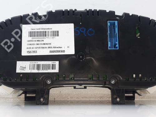 Instrument cluster AUDI A1 (8X1, 8XK) 1.6 TDI | BP16720611C47 